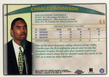 1998 Topps Chrome #44 Charles Woodson Back