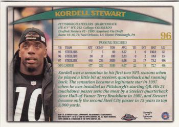 1998 Topps Chrome #96 Kordell Stewart Back