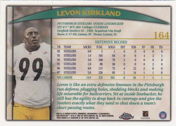 1998 Topps Chrome #164 Levon Kirkland Back