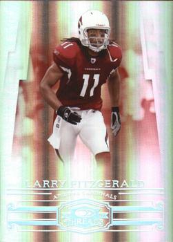 2007 Donruss Threads - Silver Holofoil #2 Larry Fitzgerald Front