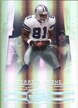 2007 Donruss Threads - Silver Holofoil #15 Terrell Owens Front