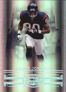 2007 Donruss Threads - Silver Holofoil #82 Andre Johnson Front