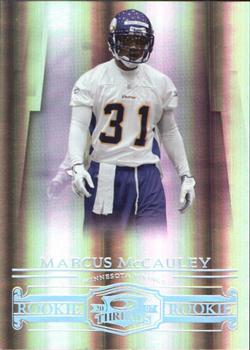 2007 Donruss Threads - Silver Holofoil #195 Marcus McCauley Front