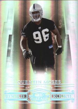 2007 Donruss Threads - Silver Holofoil #197 Quentin Moses Front