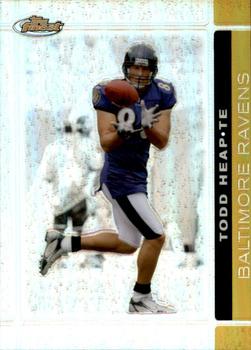 2007 Finest - Gold Refractors #83 Todd Heap Front
