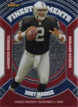 2007 Finest - Moments #RFM-JR JaMarcus Russell Front