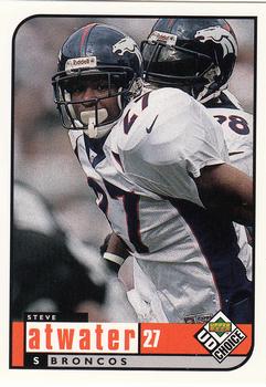 1998 UD Choice #52 Steve Atwater Front
