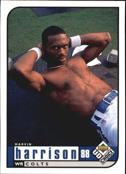 1998 UD Choice #71 Marvin Harrison Front