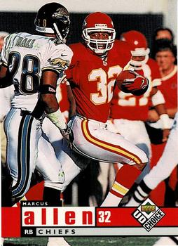 1998 UD Choice #83 Marcus Allen Front
