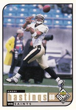1998 UD Choice #104 Andre Hastings Front
