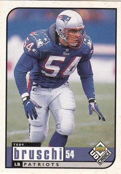 1998 UD Choice #108 Tedy Bruschi Front
