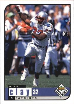 1998 UD Choice #112 Willie Clay Front