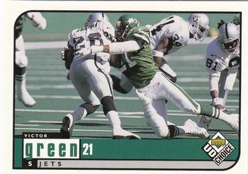 1998 UD Choice #128 Victor Green Front