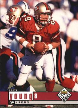 1998 UD Choice #163 Steve Young Front
