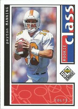 1998 UD Choice #193 Peyton Manning Front
