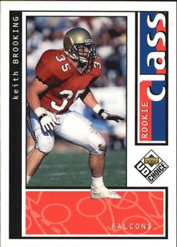 1998 UD Choice #197 Keith Brooking Front