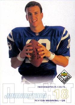1998 UD Choice #256 Peyton Manning Front