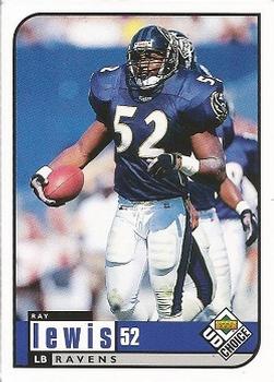 1998 UD Choice #299 Ray Lewis Front