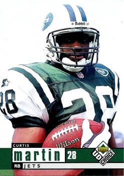 1998 UD Choice #385 Curtis Martin Front