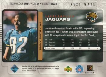 1998 Upper Deck UD3 #54 Jimmy Smith Back