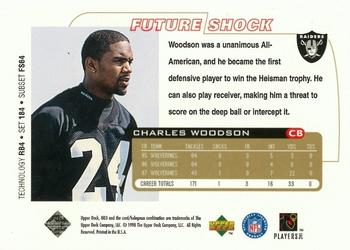 1998 Upper Deck UD3 #184 Charles Woodson Back