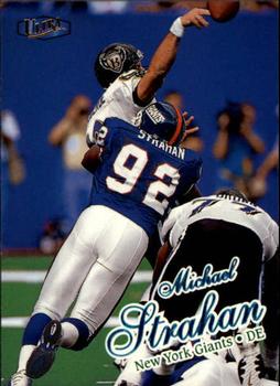 1998 Ultra #51 Michael Strahan Front