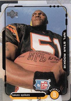 1998 Upper Deck #11 Takeo Spikes Front
