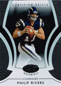 2007 Leaf Certified Materials - Certified Skills #CS-6 Philip Rivers Front