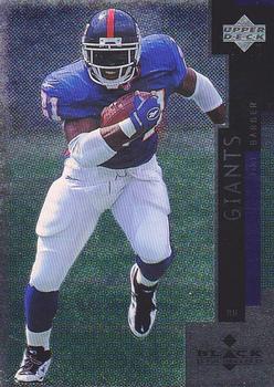 1998 Upper Deck Black Diamond #55 Tiki Barber Front