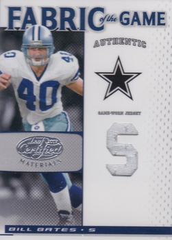 2007 Leaf Certified Materials - Fabric of the Game Position #FOG-116 Cliff Harris Front