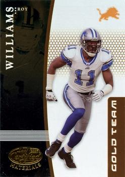 2007 Leaf Certified Materials - Gold Team #GT-7 Roy Williams Front