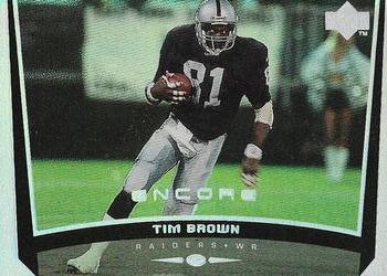 1998 Upper Deck Encore #111 Tim Brown Front