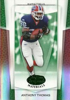 2007 Leaf Certified Materials - Mirror Emerald #75 Anthony Thomas Front