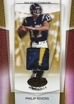 2007 Leaf Certified Materials - Mirror Gold Materials #146 Philip Rivers Front