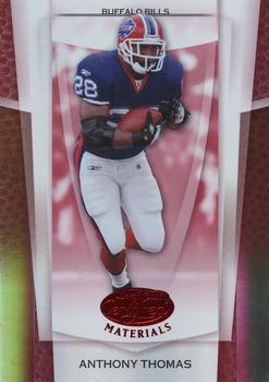 2007 Leaf Certified Materials - Mirror Red #75 Anthony Thomas Front