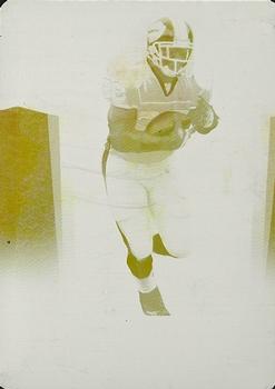 2007 Leaf Certified Materials - Printing Plates Yellow #75 Anthony Thomas Front