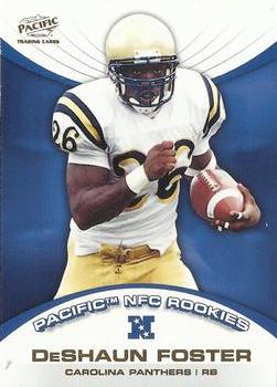 2002 Pacific - NFC Rookies #2 DeShaun Foster Front