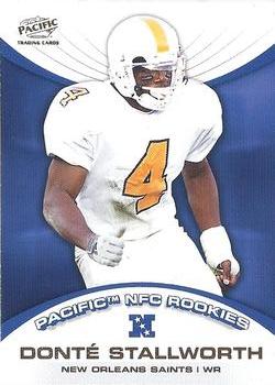 2002 Pacific - NFC Rookies #5 Donte Stallworth Front