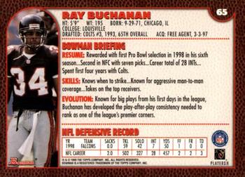 1999 Bowman #65 Ray Buchanan Back