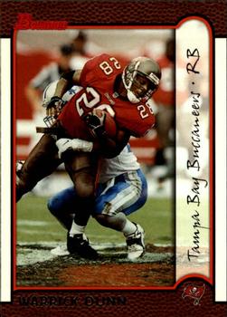 1999 Bowman #127 Warrick Dunn Front