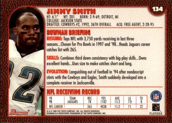 1999 Bowman #134 Jimmy Smith Back