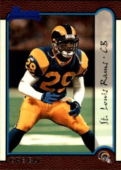 1999 Bowman #211 Dre' Bly Front