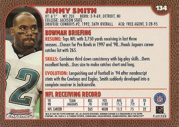 1999 Bowman Chrome #134 Jimmy Smith Back