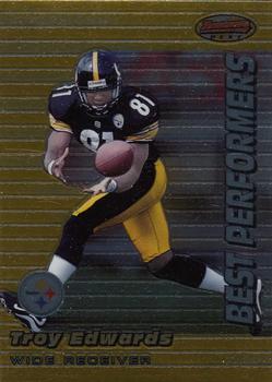 1999 Bowman's Best #96 Troy Edwards Front