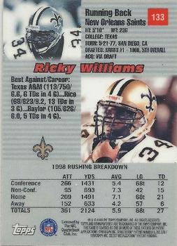 1999 Bowman's Best #133 Ricky Williams Back