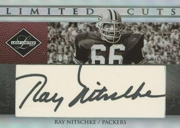 2007 Leaf Limited - Cuts Autographs #LC-17 Ray Nitschke Front