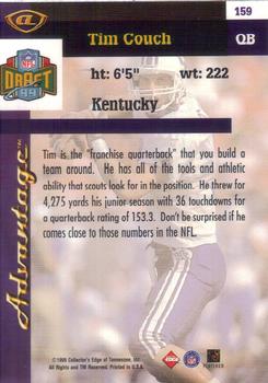 1999 Collector's Edge Advantage #159 Tim Couch Back