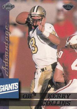 1999 Collector's Edge Advantage #101 Kerry Collins Front
