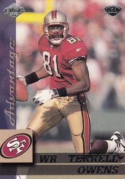 1999 Collector's Edge Advantage #130 Terrell Owens Front
