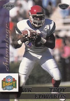 1999 Collector's Edge Advantage #163 Troy Edwards Front